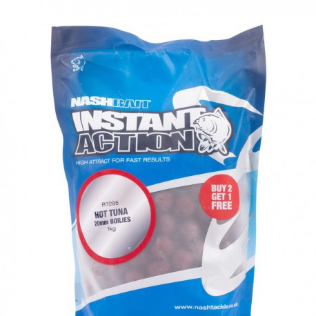 Nash Instant Action Hot Tuna Boilies