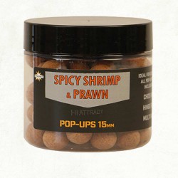 Dynamite Baits Spicy Shrimp & Prawn Pop-ups 15 mm