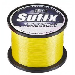 Sufix Tritanium Surf & Salt Monofilament Neon Gold 0,30 mm/1520 m