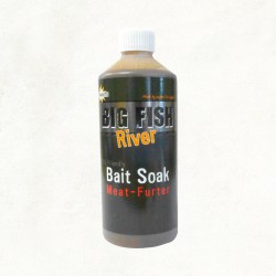 Dynamite Baits Big Fish River Bait Soak Meat-Furter 500 ml