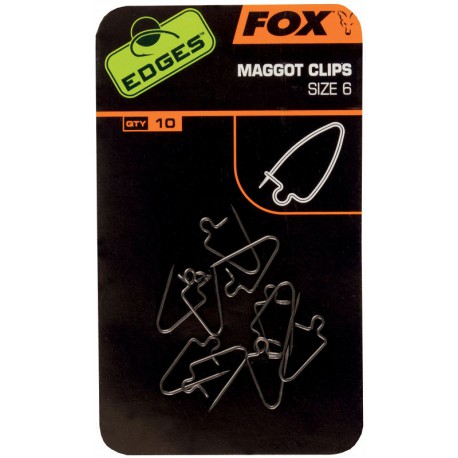 Klipsy do robaków Fox Edges Maggot Clips