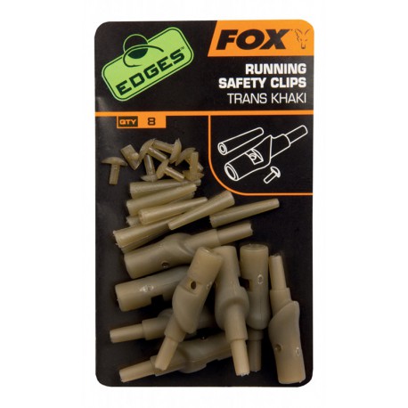 Klipsy Fox Edges Running Safety Clips