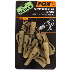 Fox Edges Safety Lead Clips + Pegs
