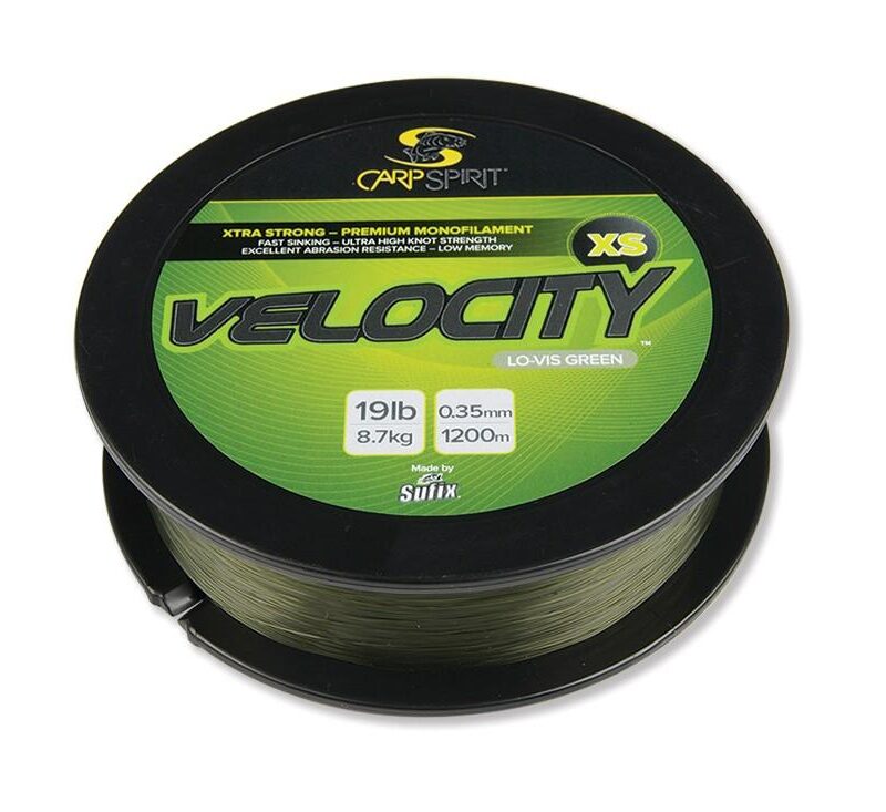 Carp Spirit Velocity XS Lo-Viz Green 1200 m