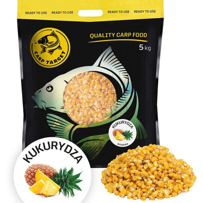Carp Target Gotowa Kukurydza Wędkarska Ananas 5 kg