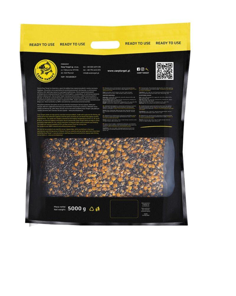 Carp Target MIX Ziaren Wędkarskich Kukurydza Konopia 1 kg - obrazek 2