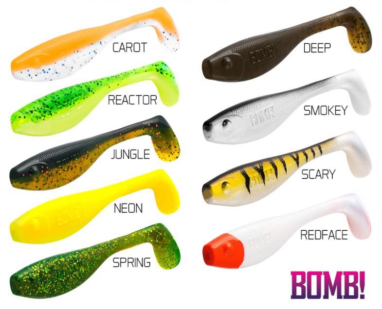 Delphin BOMB! Fatty Lure 10 cm - 5 szt.
