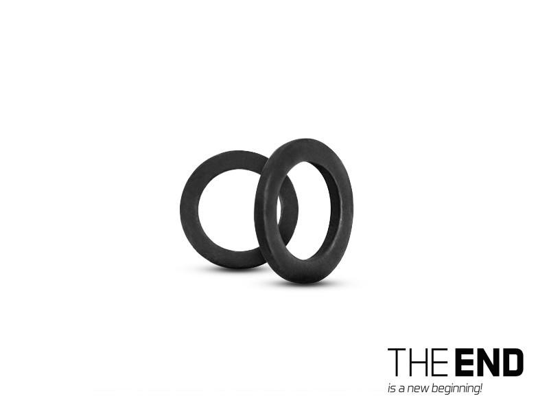 Delphin Round Ring The End 30 szt