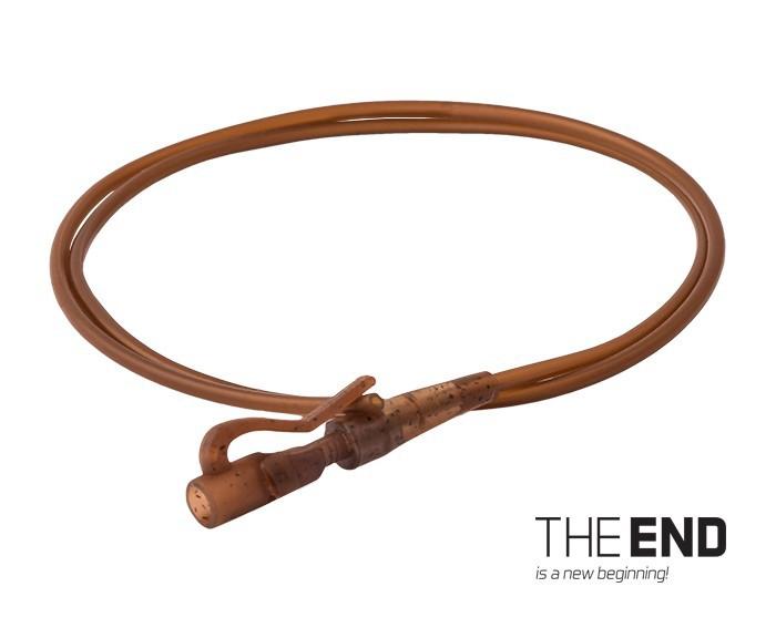 Delphin The End Lead Pin Clip with Rubber Tube