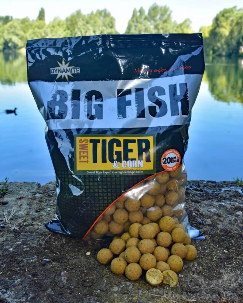 Dynamite Baits Big Fish Sweet Tiger & Corn 1 kg - obrazek 2