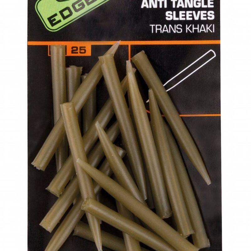 Fox Edges Anti Tangle Sleeves S Trans Khaki