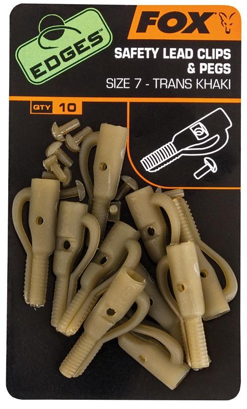 Fox Edges Safety Lead Clips + Pegs