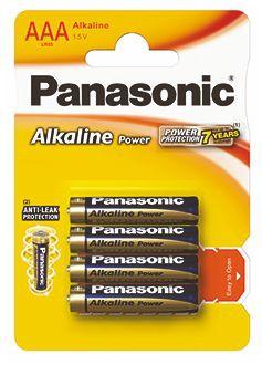 Panasonic Alkaline Power AAA LR03 1