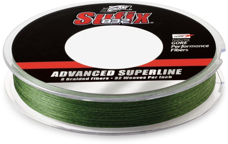 Sufix 832 Advanced Superline Lo-Vis Green 120m - obrazek 2