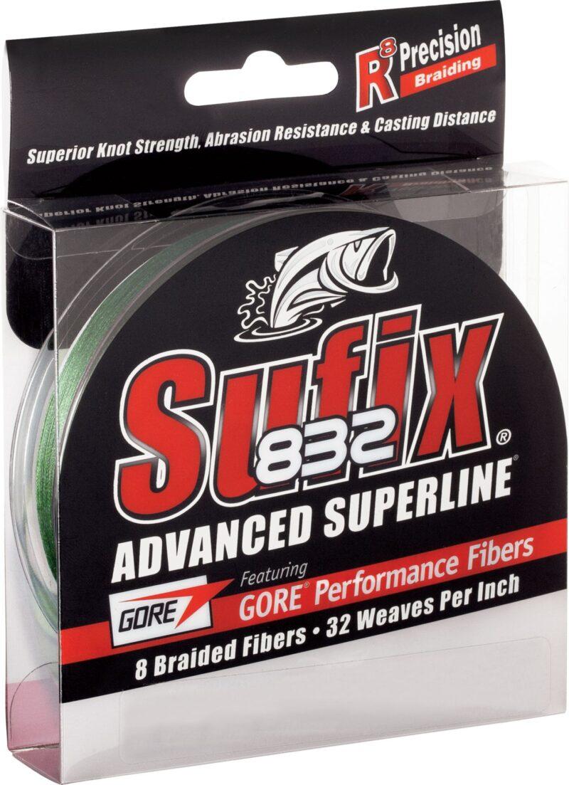 Sufix 832 Advanced Superline Lo-Vis Green 120m - obrazek 3