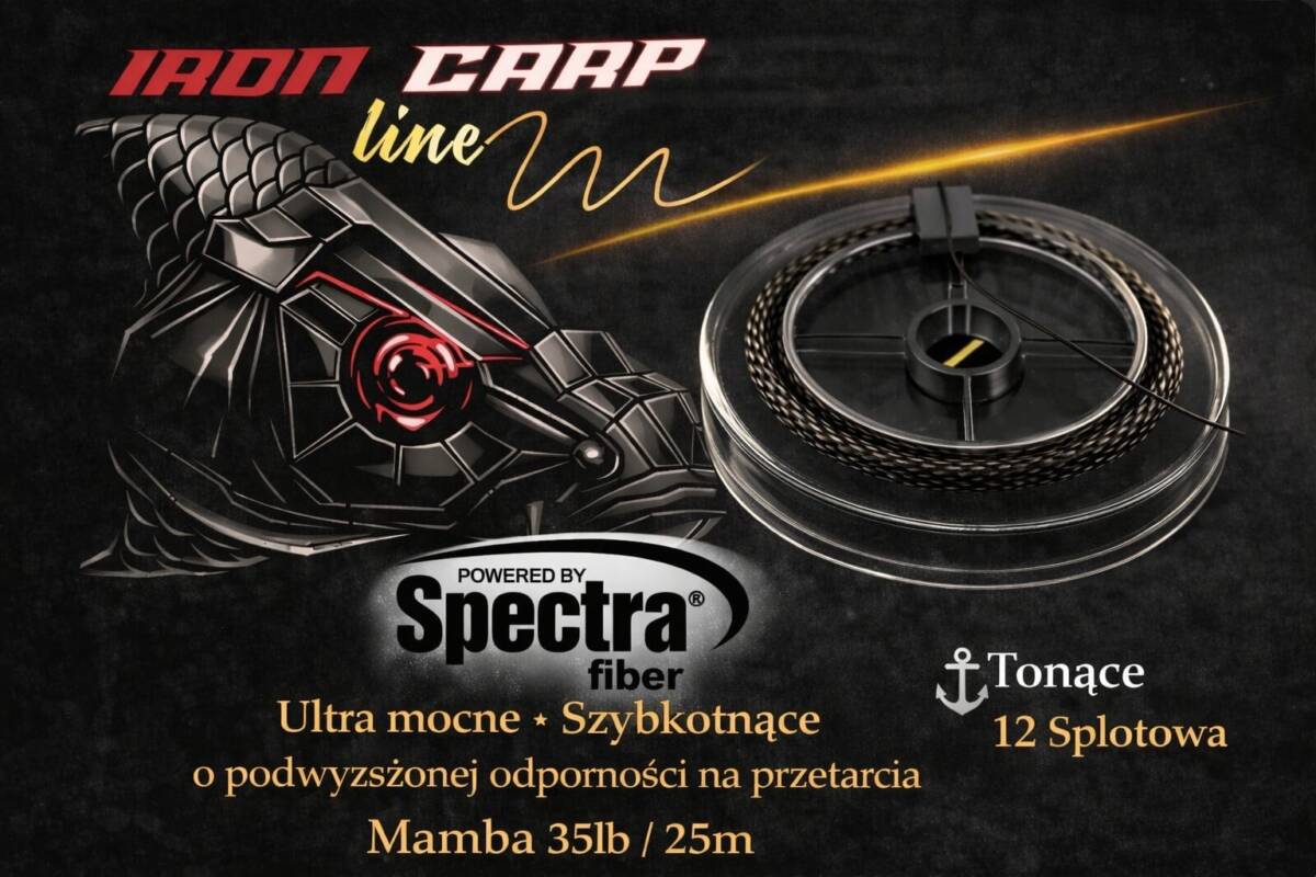Iron Carp Line Mamba 35 lb/20+5 m